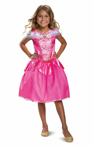 kids deluxe disney sleeping beauty costume